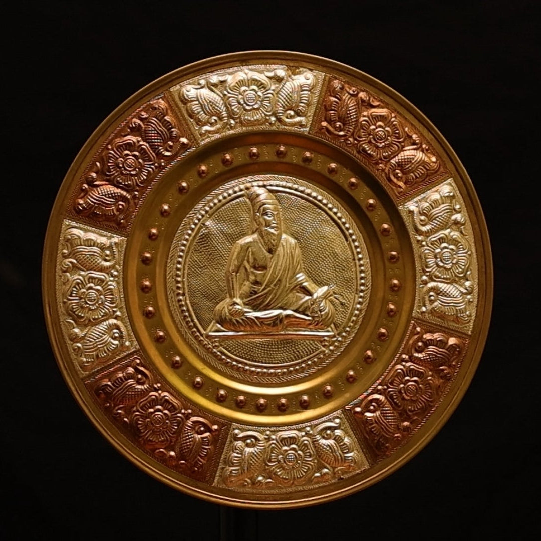 Goddess Lakshmi with Diamond Border
